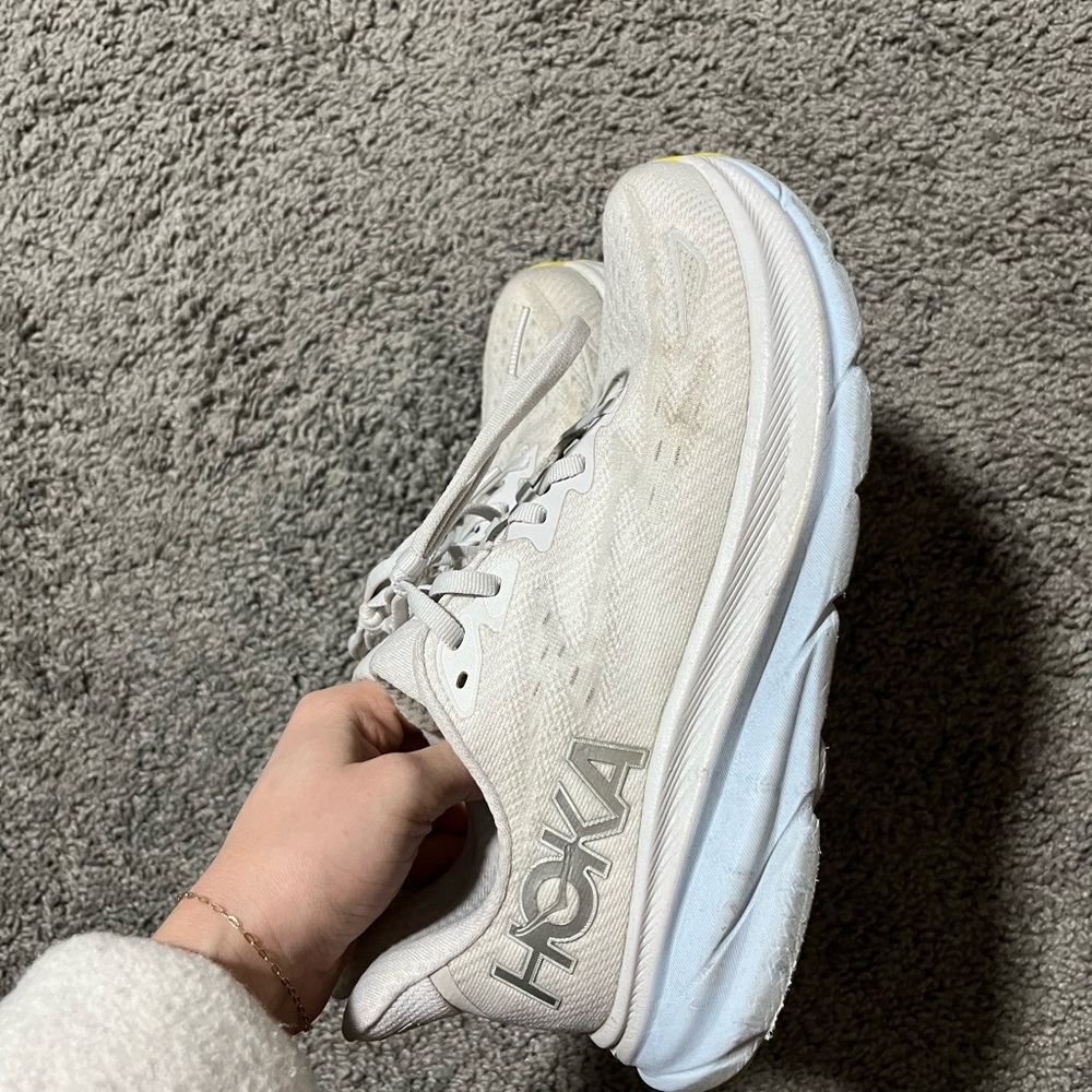 Hoka Women's White Running Shoes